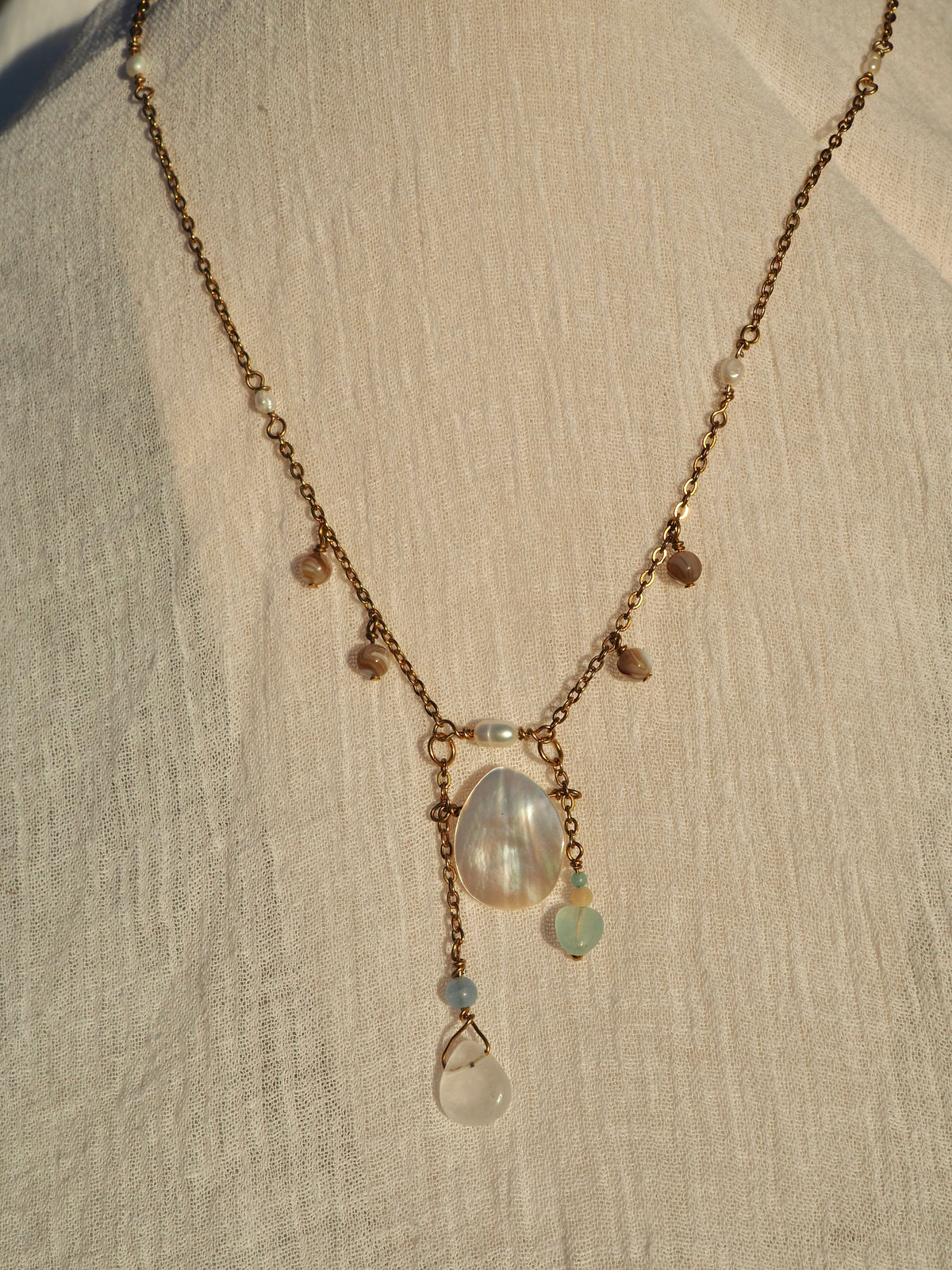 Salt Water Drops Necklace