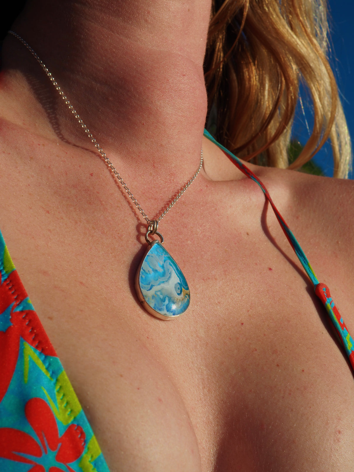 Spring Sky Necklace